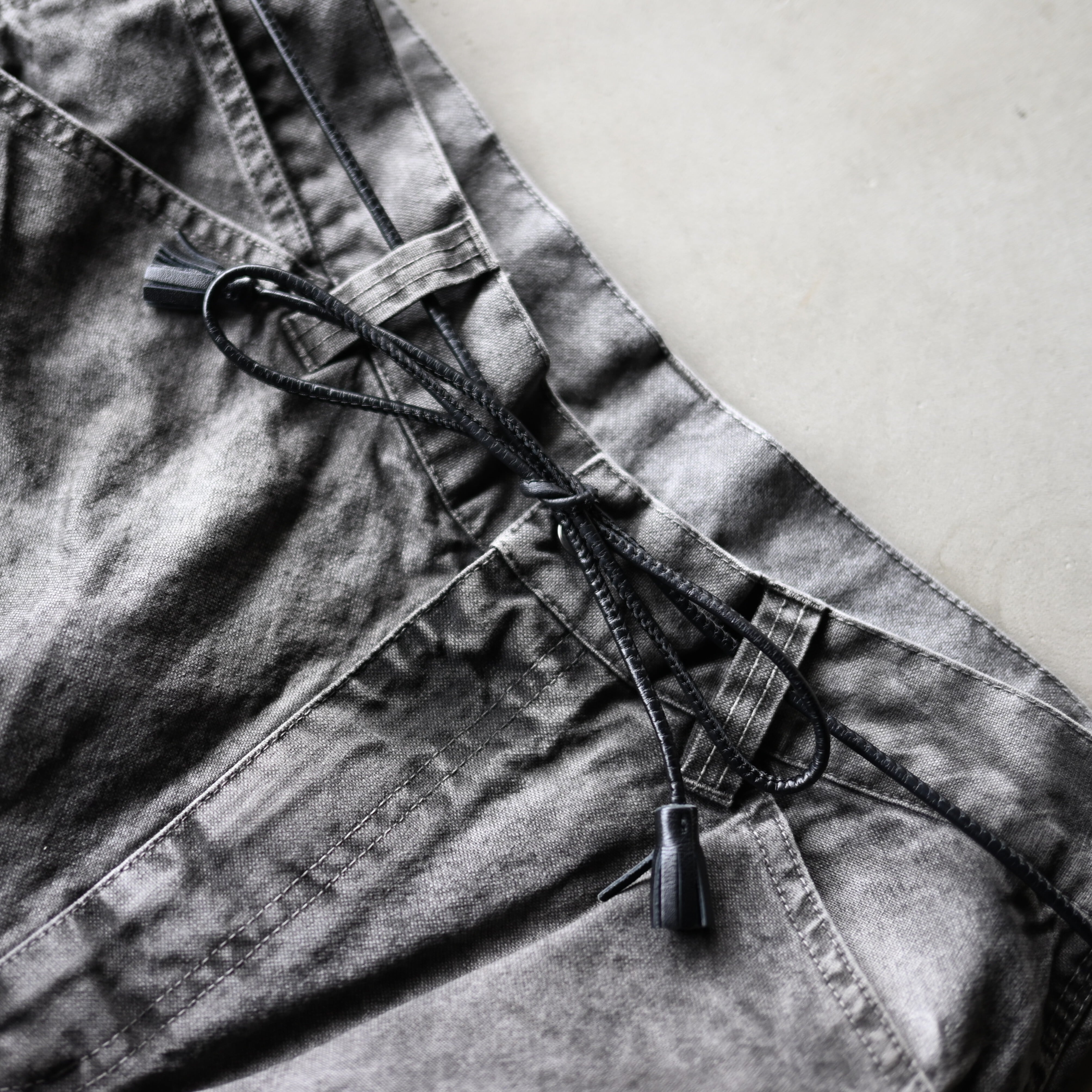 OLD JOE / LEATHER STRING BELT | GANKO