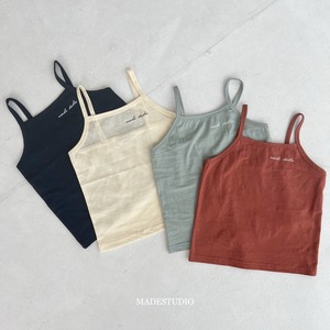 【即納】MADE STUDIO / salt sleeveless