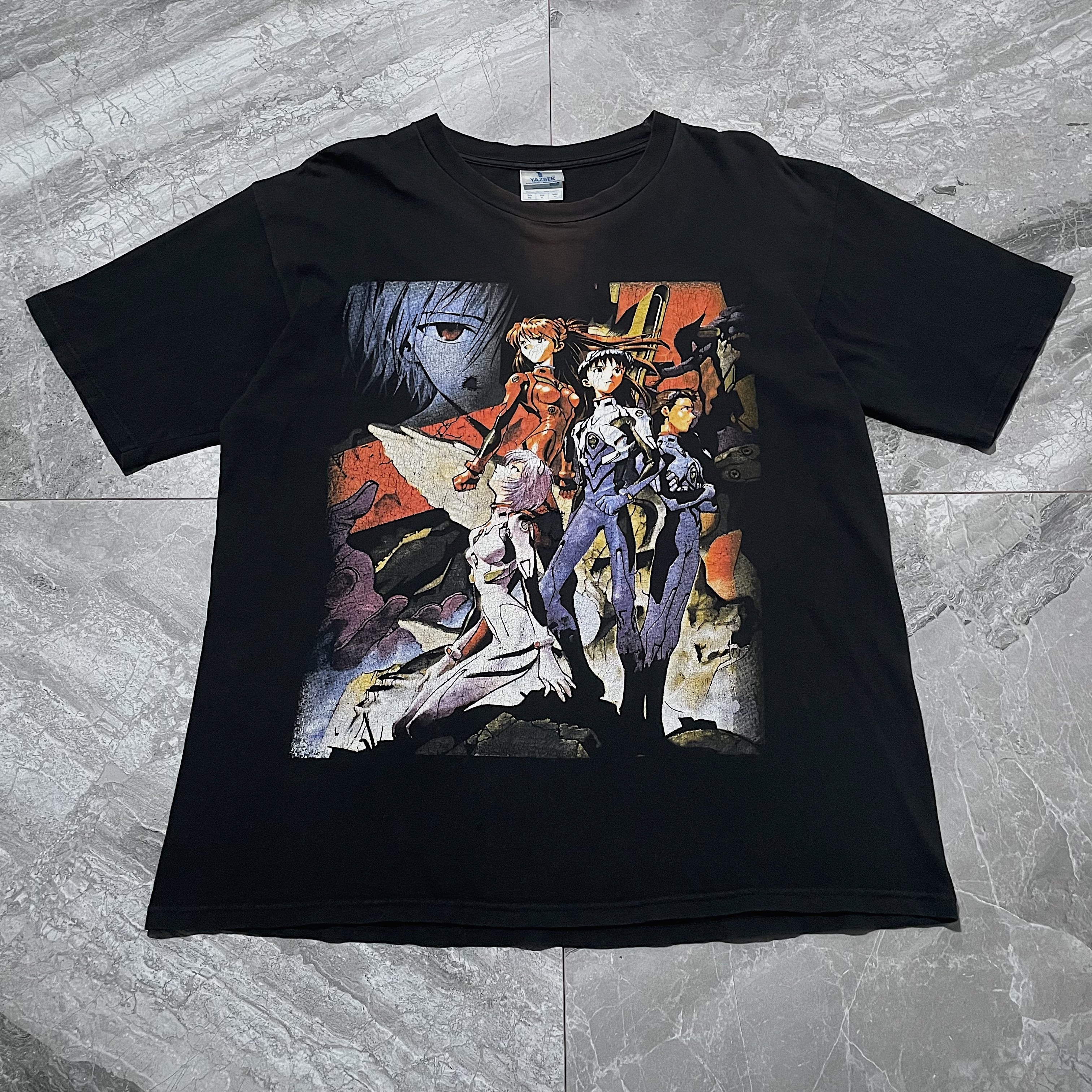 90s 新世紀エヴァンゲリオン “メキシカンブートの役満個体エグすぎて横転(XL×ボロ×良フェード×良クラッキング)”