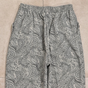 80～90s Paisley pattern tapered pants Jp vtg