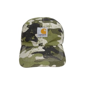CARHARTT CAMO VELCRO TAPE HAT ONE SIZE YOUTH (USED)