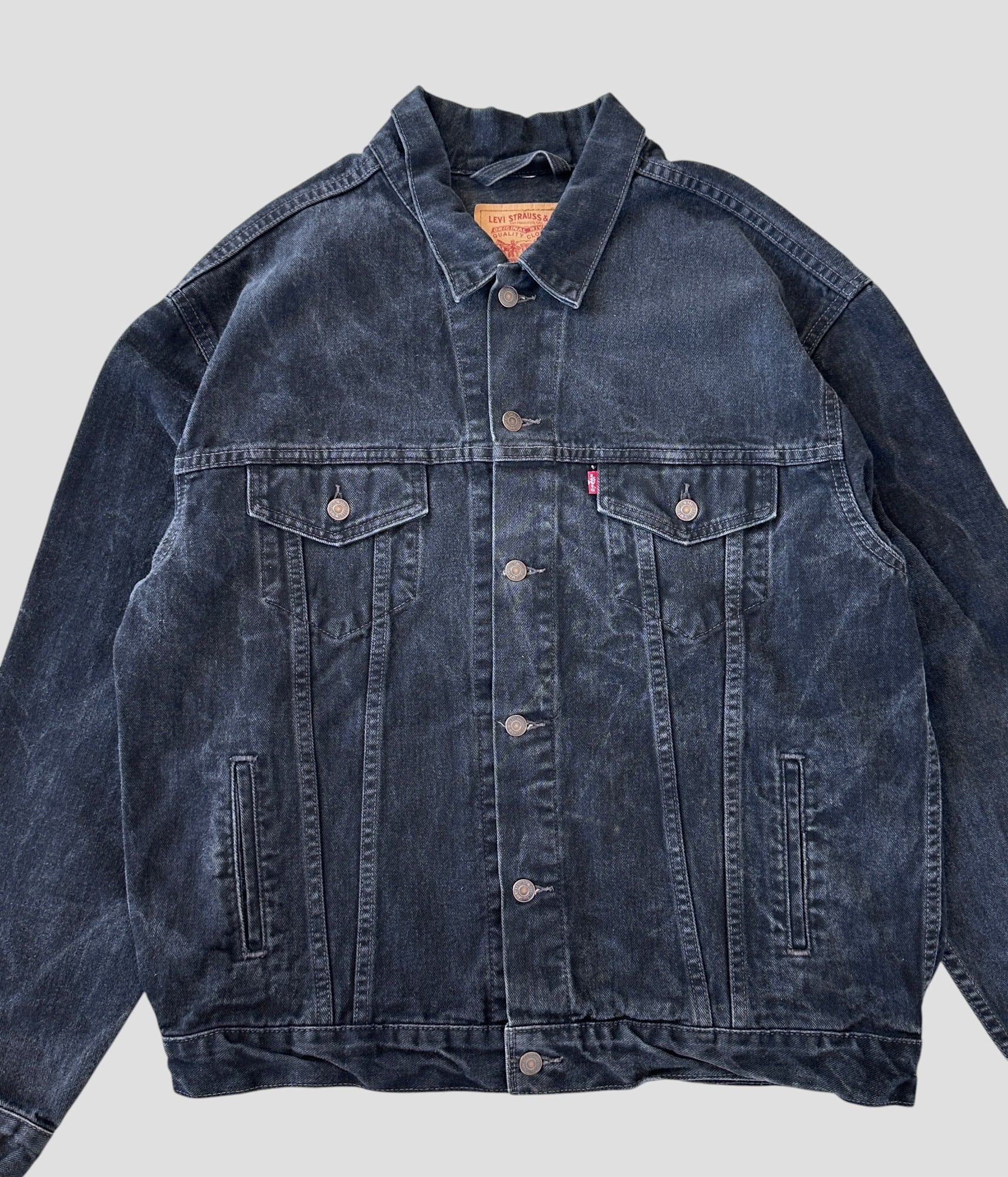 リーバイス 70507 後染めブラック LARGE 中古・古着通販】LEVI'S (リーバイス) 70507 後染めブラック