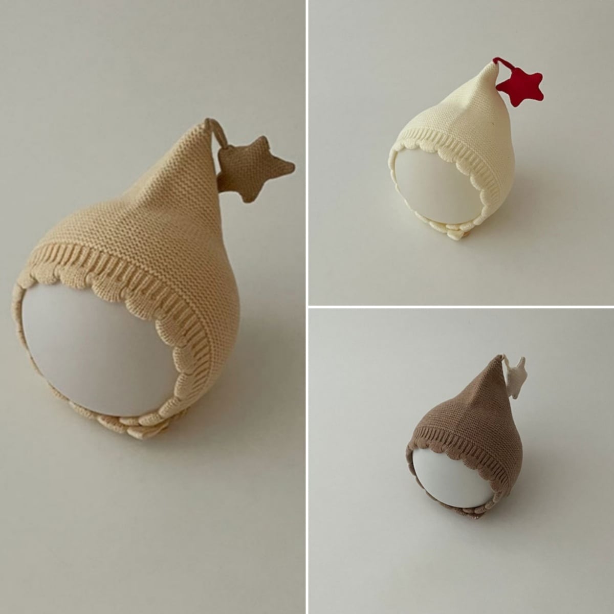 3ヶ月用緑♪辰耳帽子とオーバーオールたつニューボーンフォト衣装