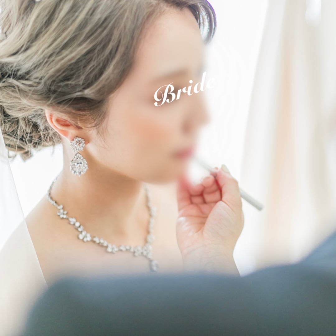 ZN-02】ネックレス ピアス（レンタル） | BRIDE ME