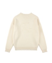 【#Re:room】DAMAGE Re:ICON JACQUARD CREW KNIT［REK153］