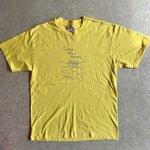 1990s Camp wood haven Tee L Made in USA H058