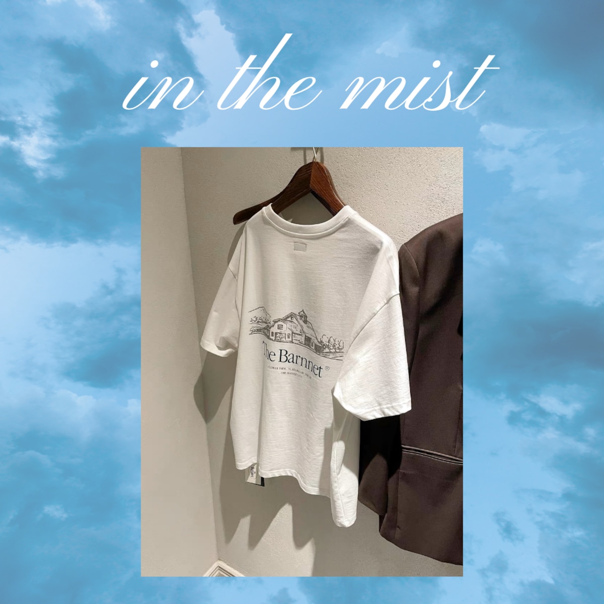 The Barnnet country burn Tshirts Tシャツ バーネット The Barnnet】Country Burn Tshirts | in the mist