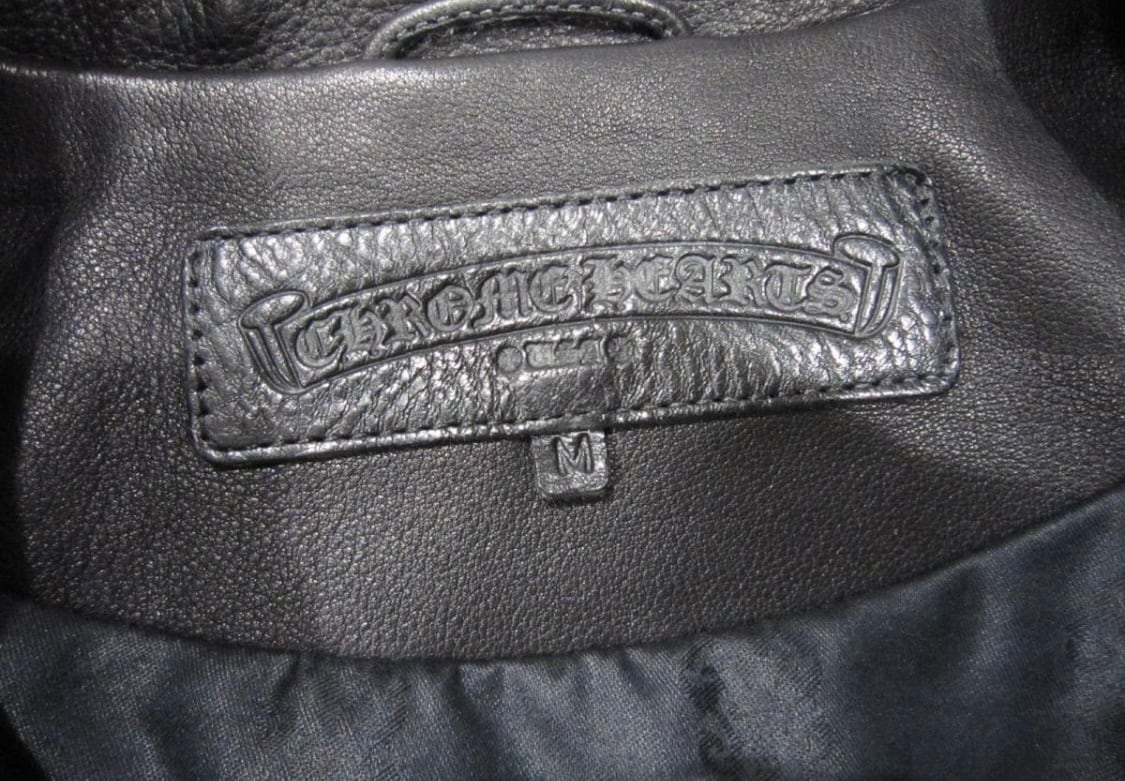 クロムハーツ クラシックジーン　レザージャケット　毛皮タイプ超希少品　Lサイズ CHROME HEARTS クロムハーツ クラシックジーン レザー ジャケット