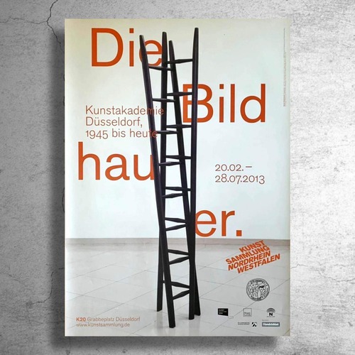 現代美術家『ライナー・ルーテンベック』2013年ドイツでの展示ポスター