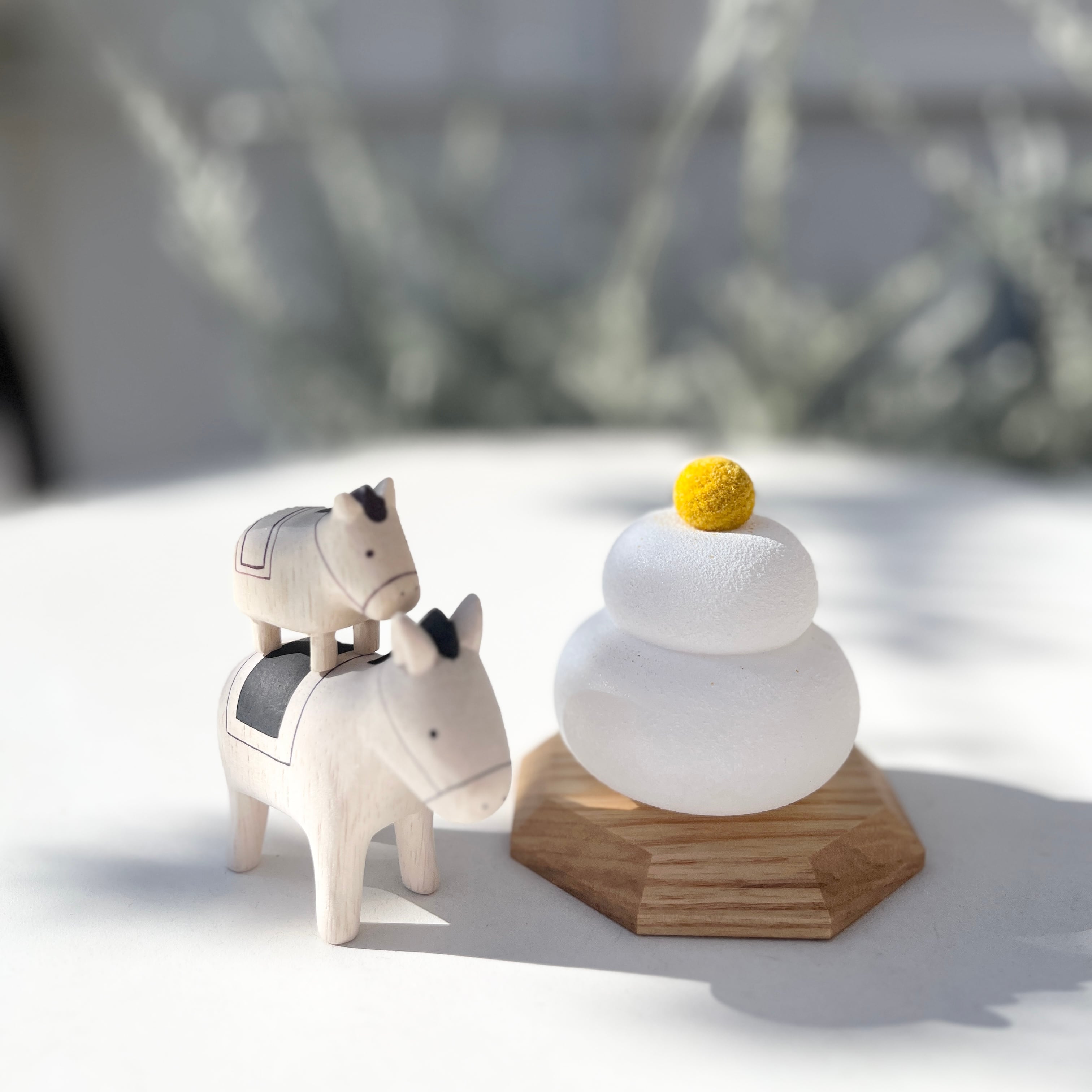 FUKU GLASS WORKS ガラスの鏡餅 | ihana design(イハナデザイン）