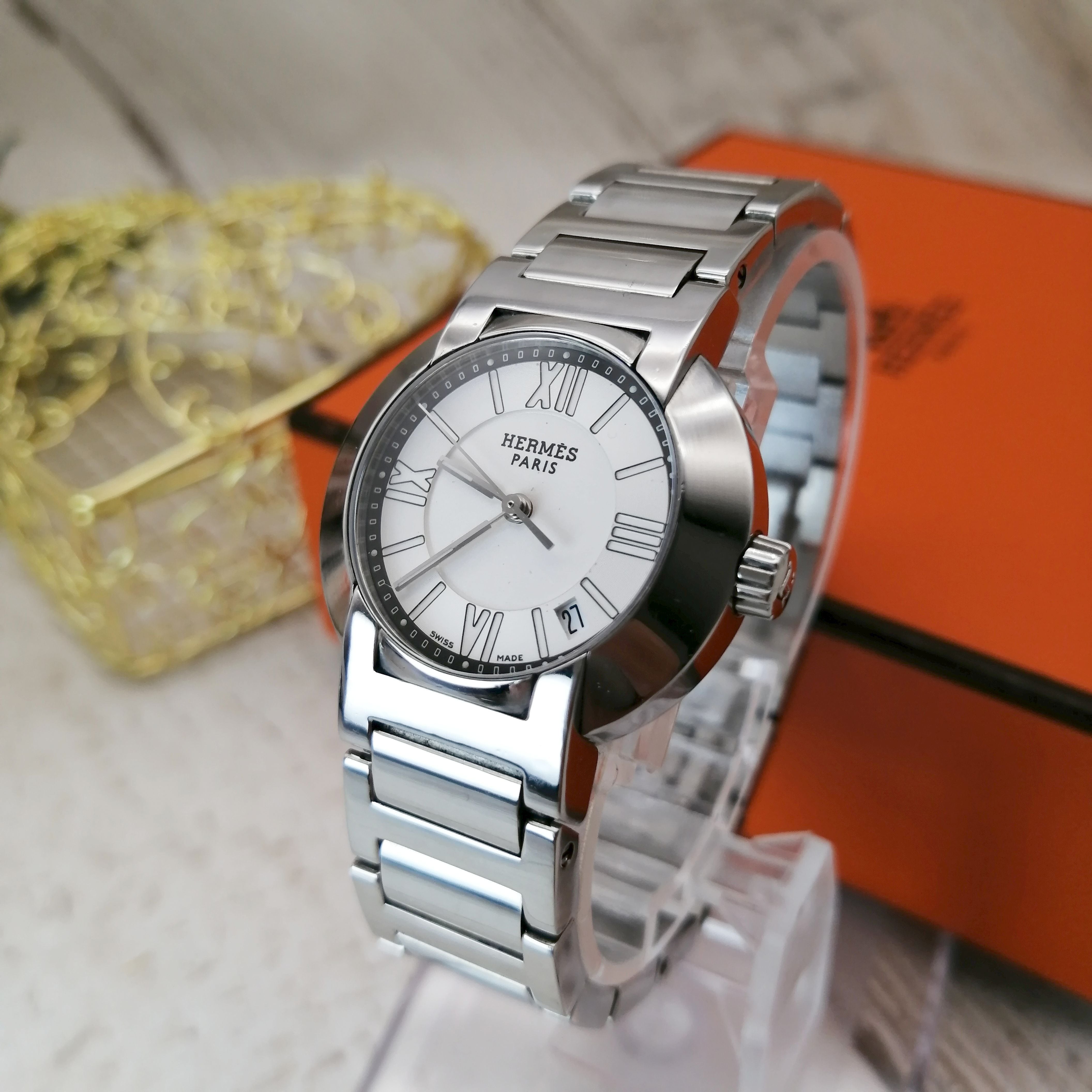 HERMES　✨エルメス　ノマード✨動作保証付き　二次電池交換済　レディース　腕時計 | Masaco Vintage （マサコ ヴィンテージ  ）腕時計やアクセサリーのお店 powered by BASE