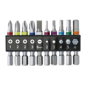 髙儀(Takagi) 高儀 EARTH MAN コンビネーション ビットセット 50mm 10本組 DB-1A