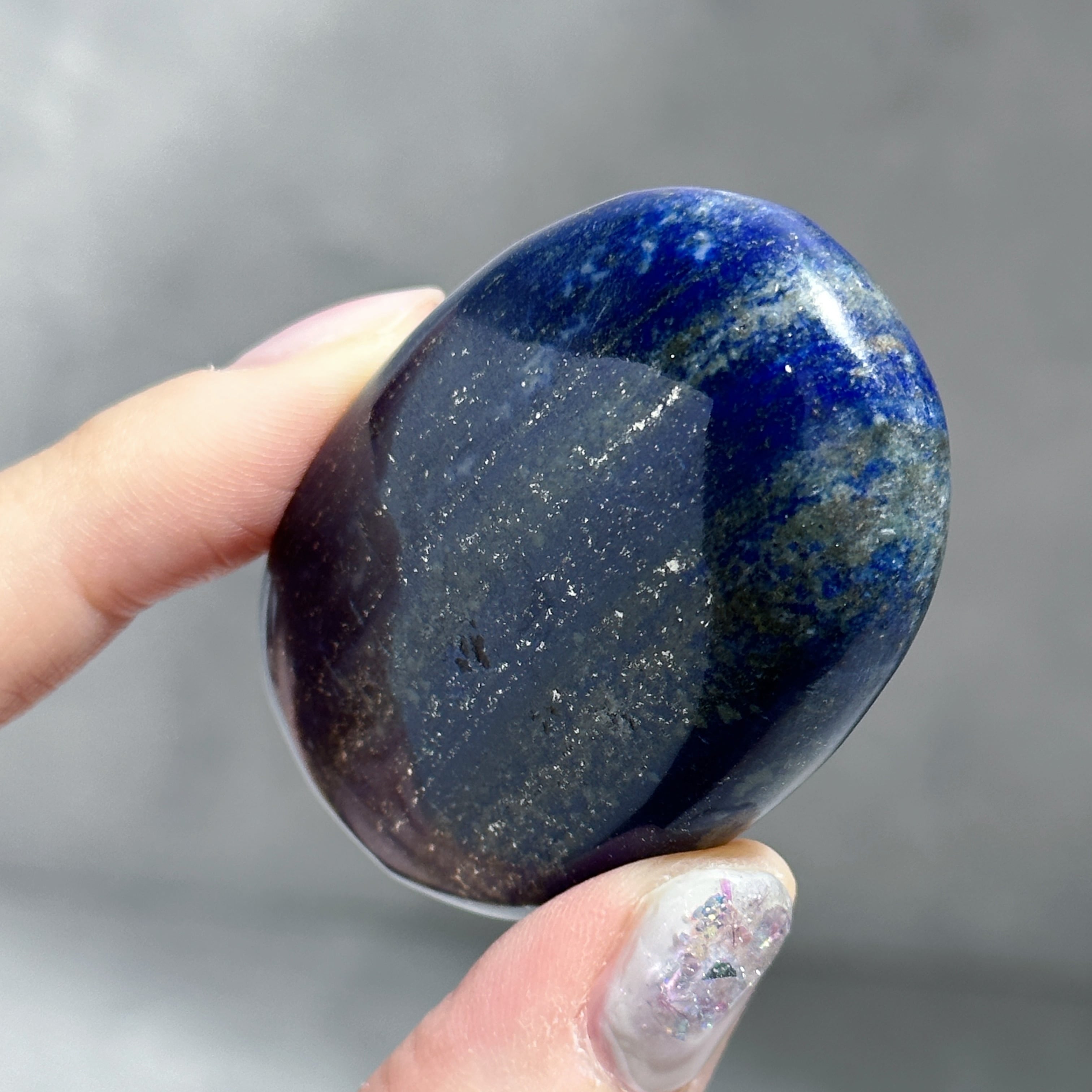 ラピスラズリ パームストーン11◇Lapis Lazuli◇天然石・鉱物