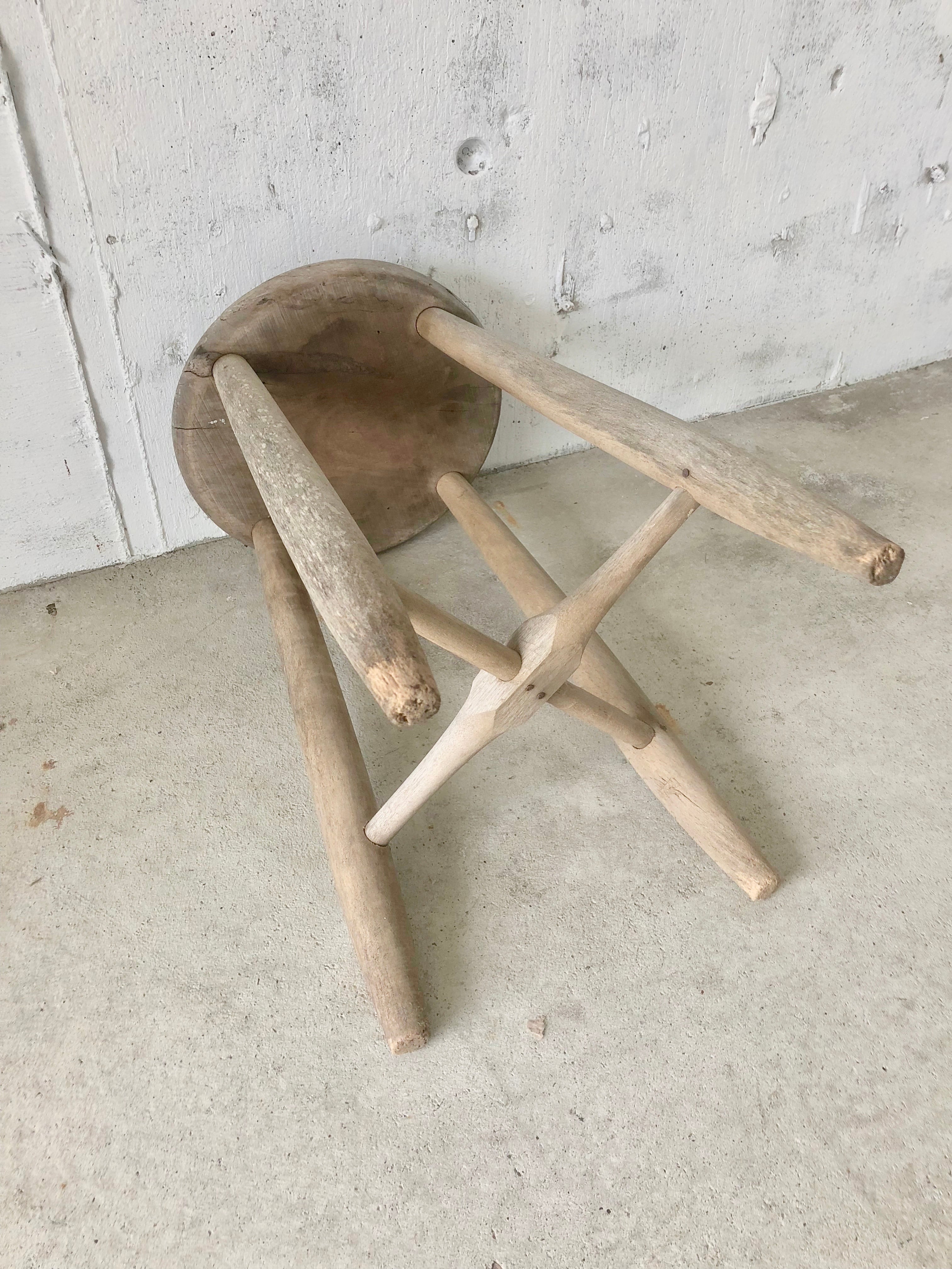 木味のスツール［古家具］ | giraffes craft