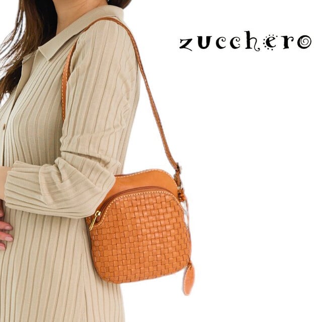 本革 ショルダーバッグ レディース ズッケロ 斜めがけ 小さめ 小さい 軽い 軽量 サライ 49696