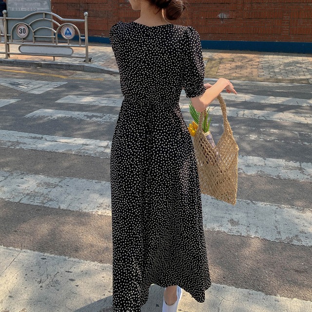 メール便 小花柄ロングワンピース Tops1656 Day Closet メール便 小花柄ロングワンピース Tops1656 Day Closet