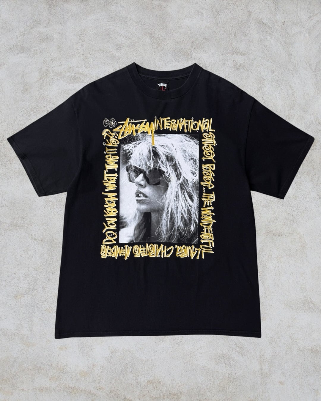 00's old stussy “Laura” Design Photo Tee “ローラ” 【高円寺本店