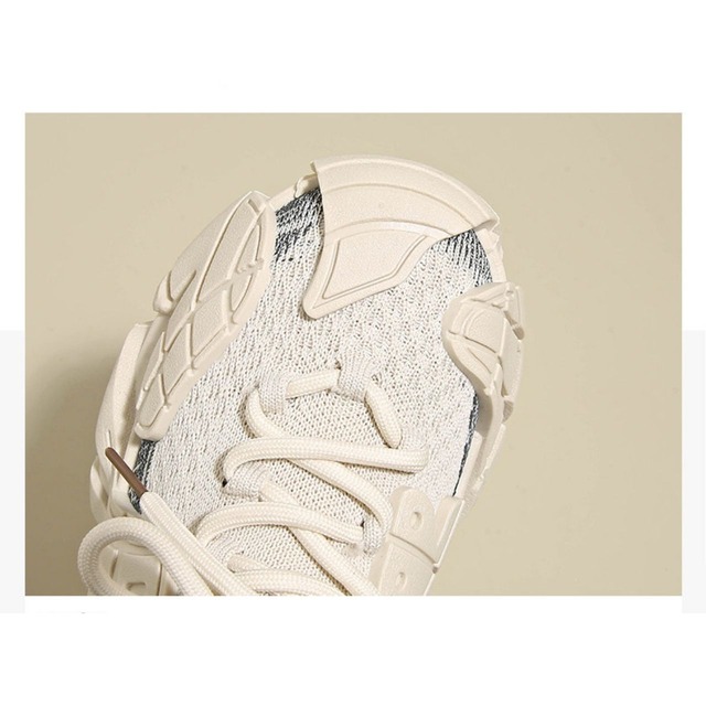 ソックレイヤードデザインスニーカー 3col   R01560