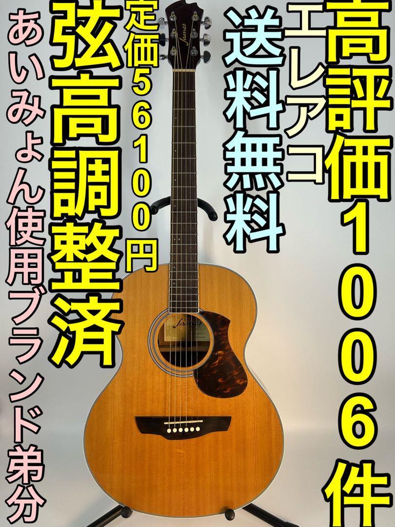 James jf350 アコースティックギター　アコギ　超低弦高調整済✨