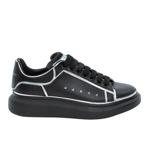 ALEXANDER McQUEENLEATHER UPPER AND RUBLACKSILVER