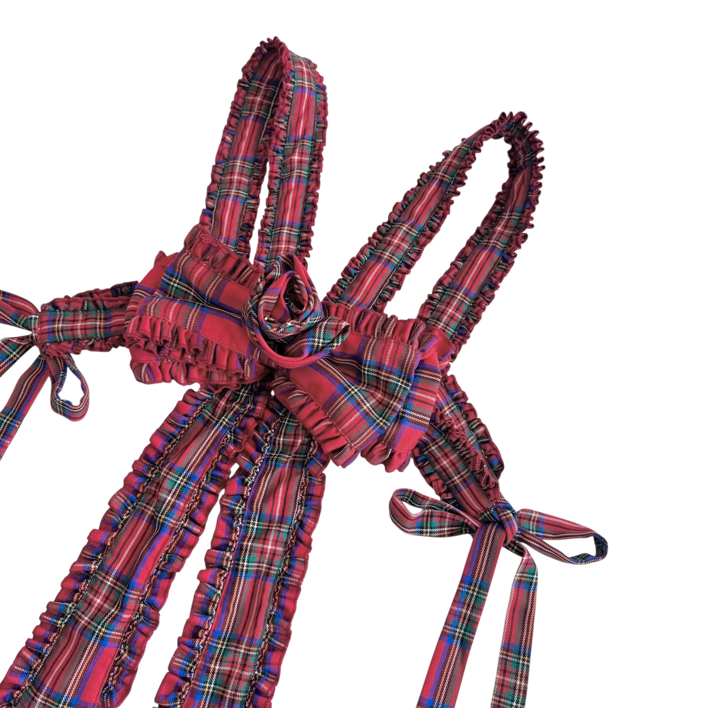 リボンローズハーネス RED