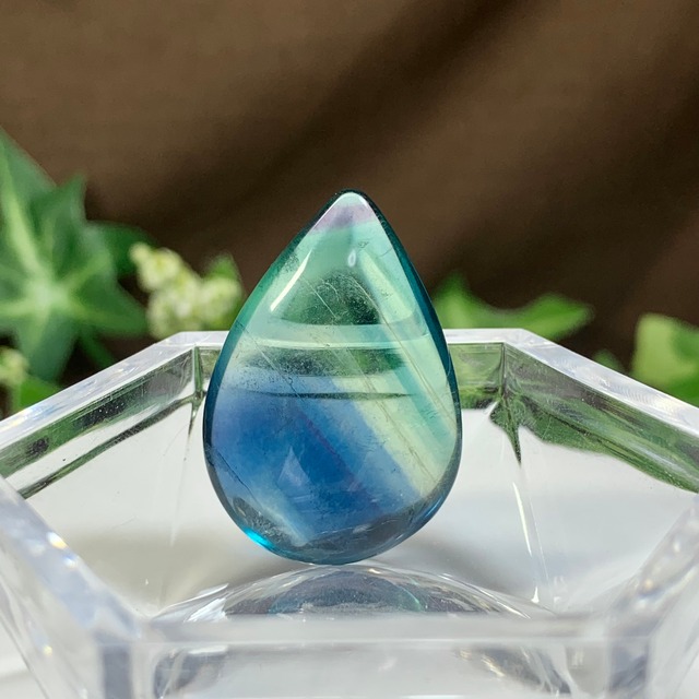 11.透明度高☆グラデーションフローライトルース・しずく