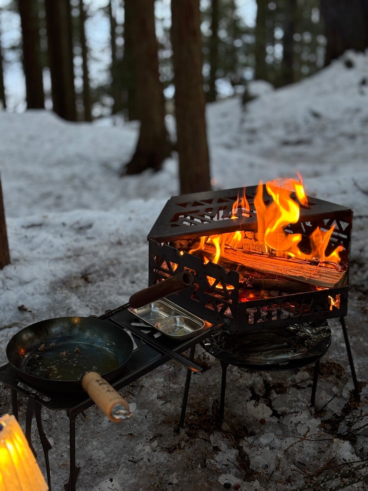 TETSUZAN 焚き火台 | OLIVE OUTDOOR EQUIPMENT