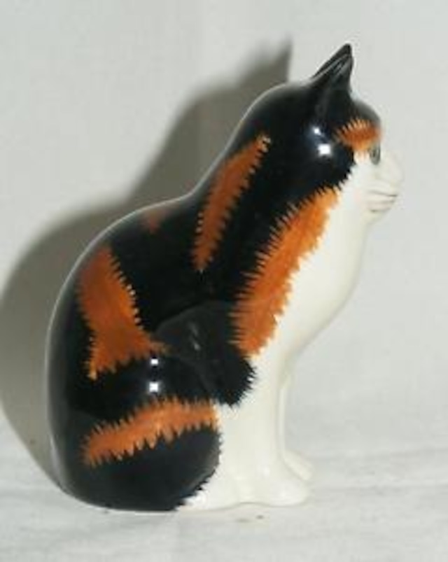 【送料無料】ウズラ＃＃；＃quail ceramics animal figure moggie cat 034;eleanor034; 4034; 742