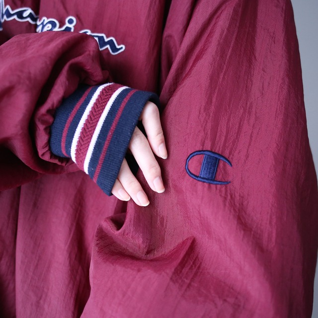 "Champion" XXL super big silhouette nylon pullover