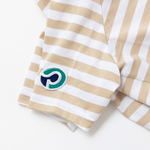 ボーダーTシャツ　beige / イタグレ服