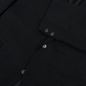 上下 Brooks Brothers ブルックスブラザーズ セットアップ 段返3B ウール テーラードジャケット スラックス スーツ /ブラック メンズ