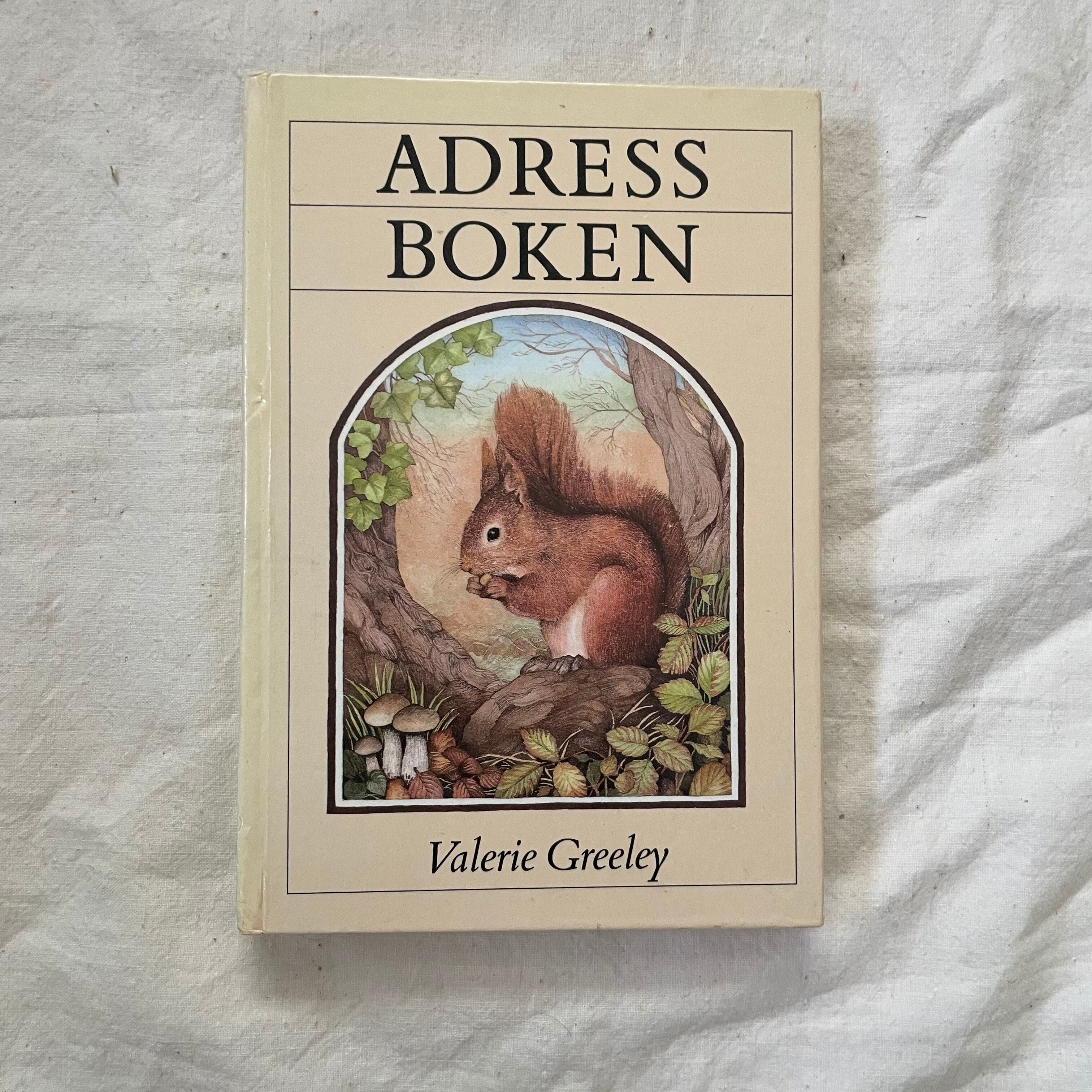 動物の絵のアドレス帳