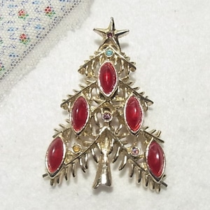 クリスマスツリーのブローチ　 ヴィンテージブローチのセール通販 9944B