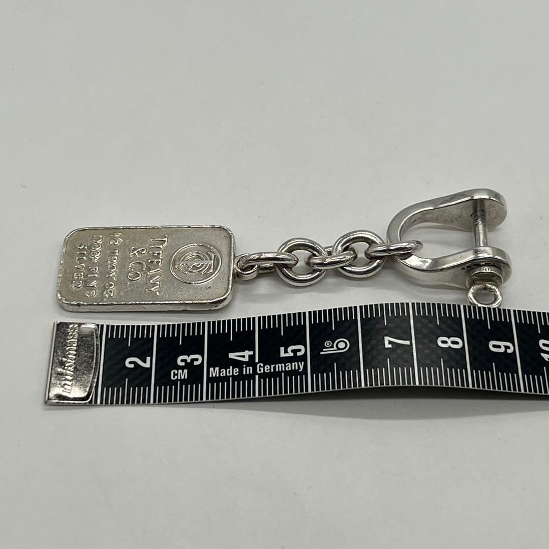 ティファニー TIFFANY インゴットプレート シャックル キーリング | Refind