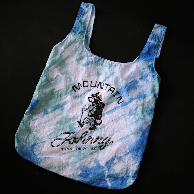 Tye-dye Nylon Bag (Blue & Green)