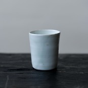 秋田菫　染付　カップ