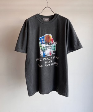 Rafu/Rafu033  Band T-shirt(BLACK)