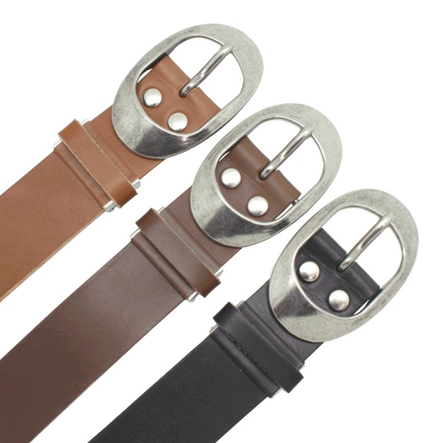 XLサイズベルト　全長 160cm　40mm幅　RC-069L　ナロー　オーバル  バックルベルト　LOCAL WORKS　栃木レザーベルト　栃木レザー使用　レザーベルト　男女兼用　バックル交換可能　長さ調整可　　革ベルト　XLサイズ　XL革ベルト