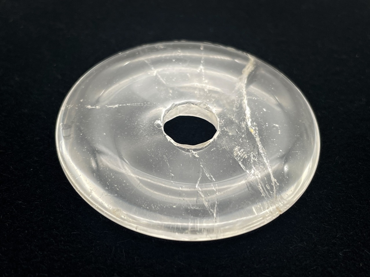リング型ハンドメイド素材（水晶）