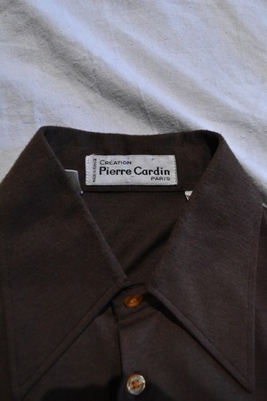 "Pierre cardin" 70s blown shirt