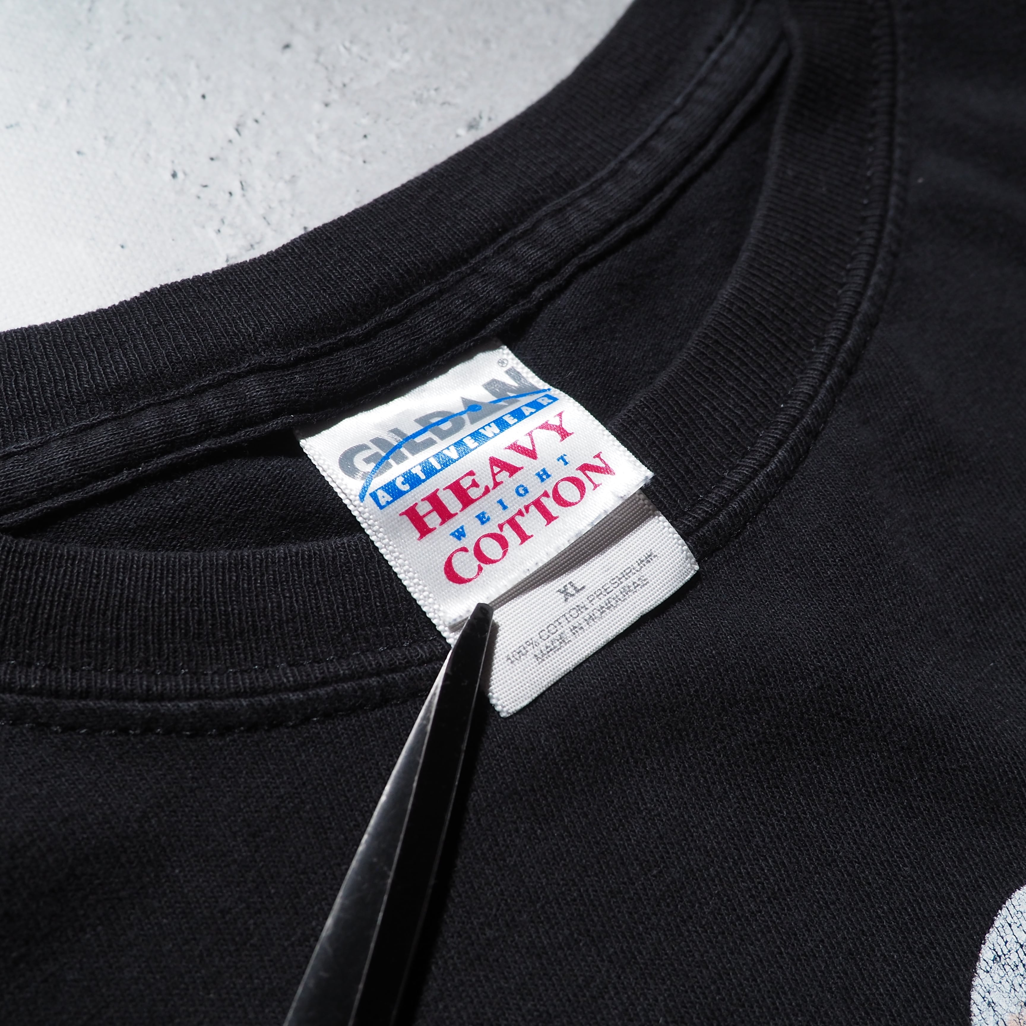 2005s ” Judas priest ” World tour graphic printed Black loose Tee