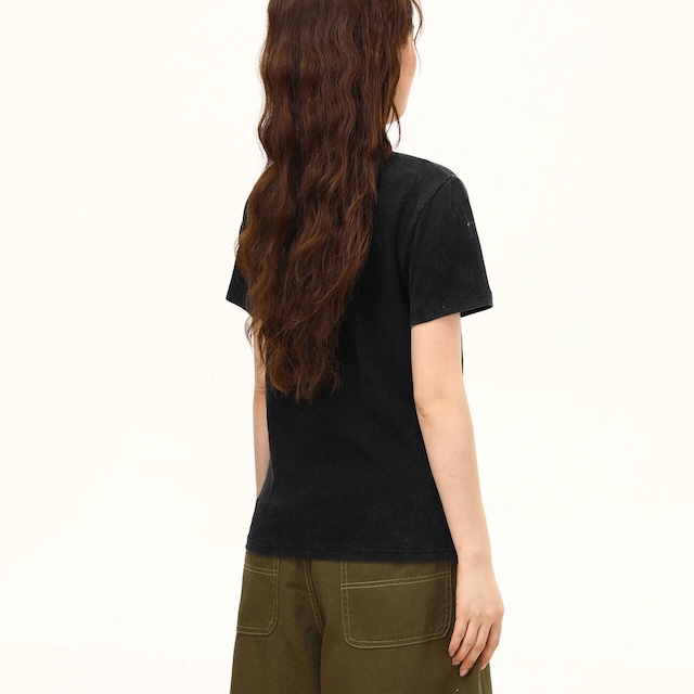 カラフルレタリンググラフィックTシャツ 1col R02409