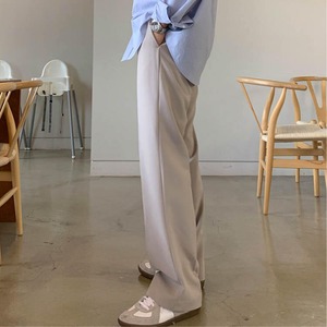 ドレープストレートパンツ　MT0080116