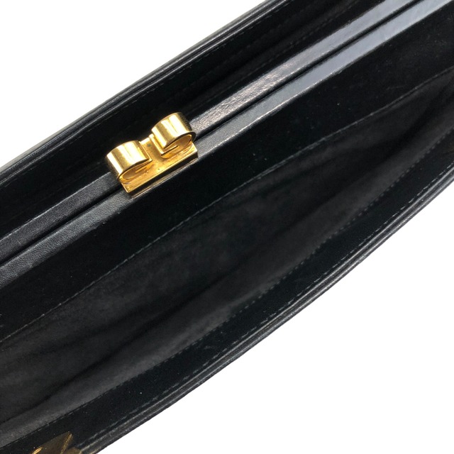 GUCCI グッチ ハンドバッグ ブラック GG がま口 vintage ヴィンテージ オールド 4vbjdt