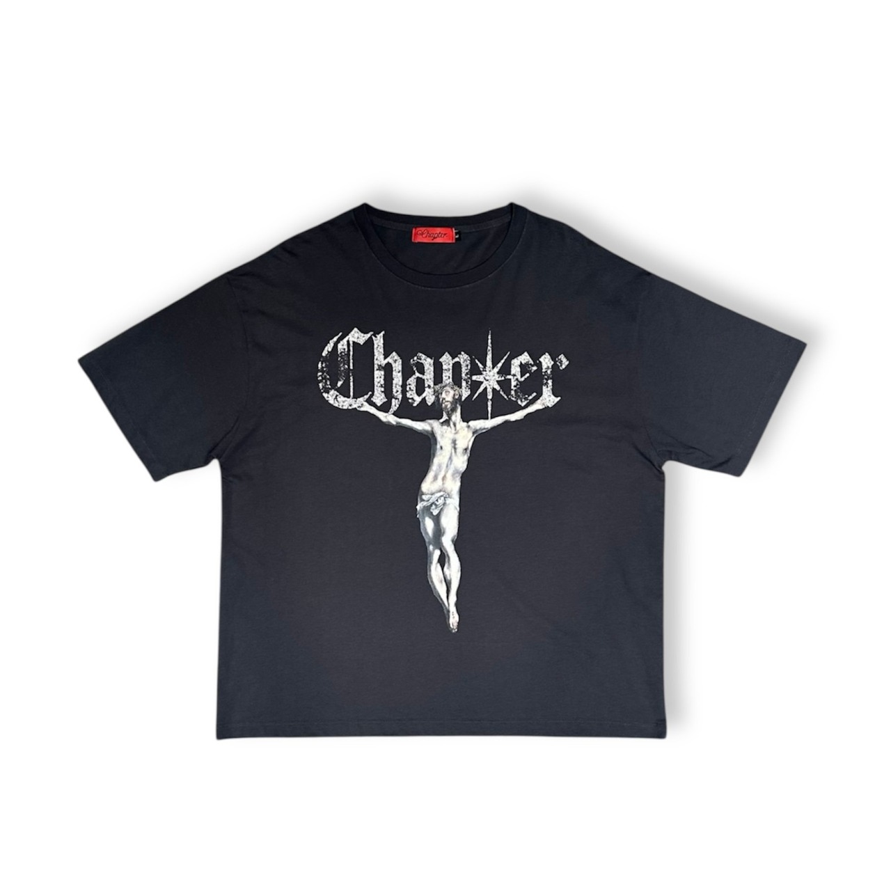 CHAPTER / jesus tee black