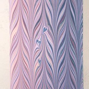 「お砂糖とすみれの花びら」大矢羽柄❤︎〜セオアルファ楊柳〜浴衣・夏着物・単衣