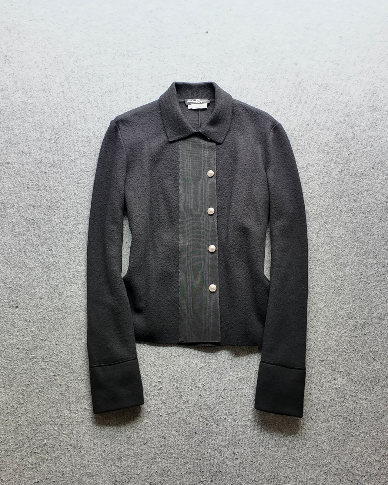 【Salvatore Ferragamo】long sleeve felt fabric blouson