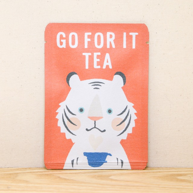 GO FOR IT TEA｜ごあいさつ茶｜和紅茶ティーバッグ1包入り_g0466