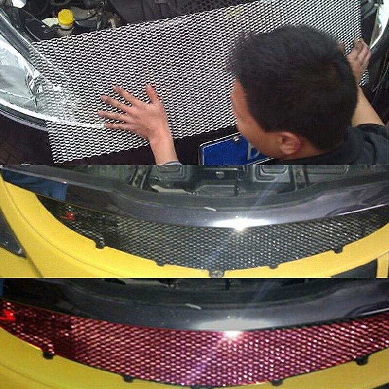 新作 オートリーダーユニバーサル100x33cmカーレーシンググリル