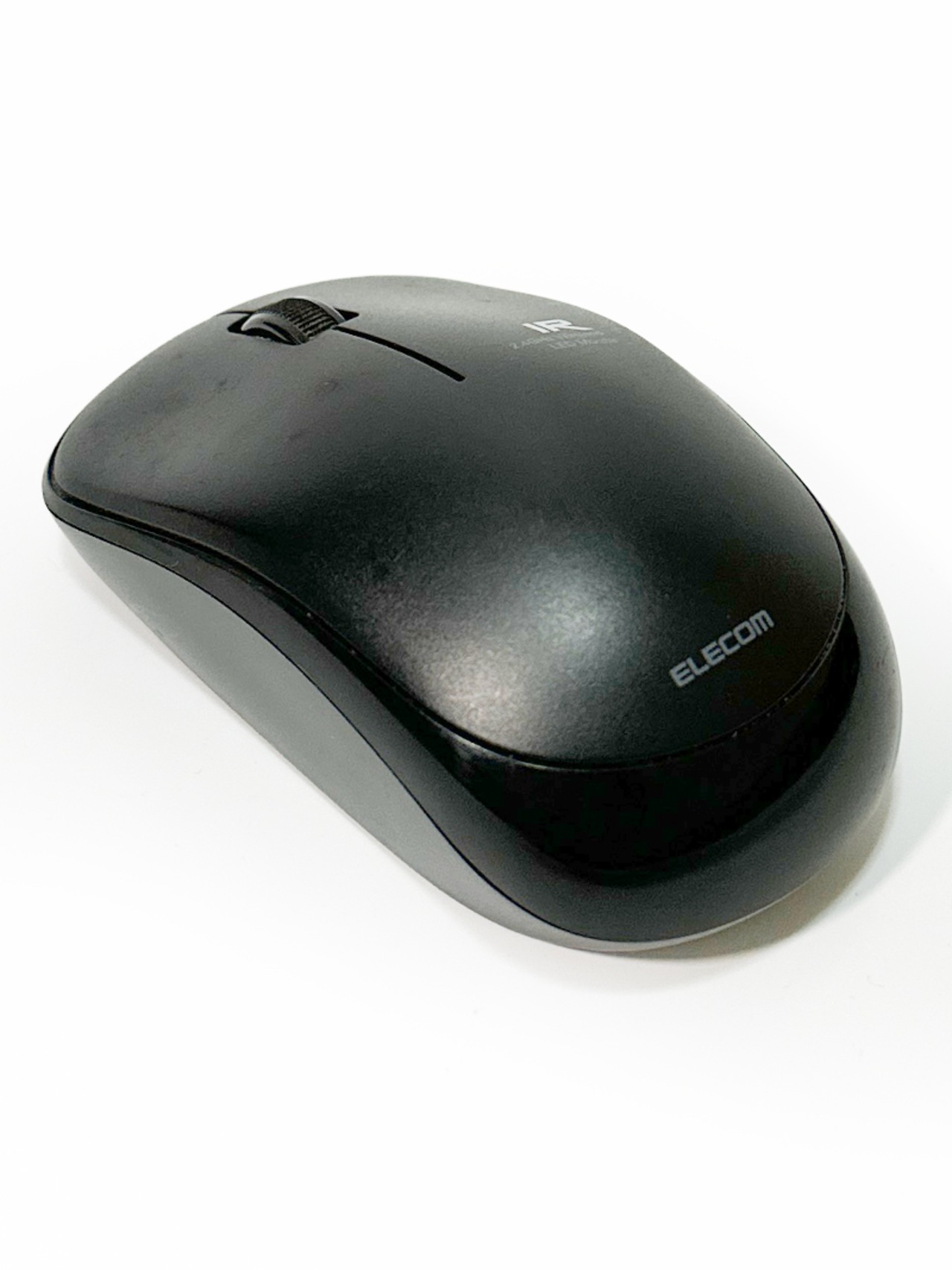 エレコム 無線マウス 3ボタン M-IR07DRBK 動作確認済 省電力LED ブラック ワイヤレス 2.4GHz